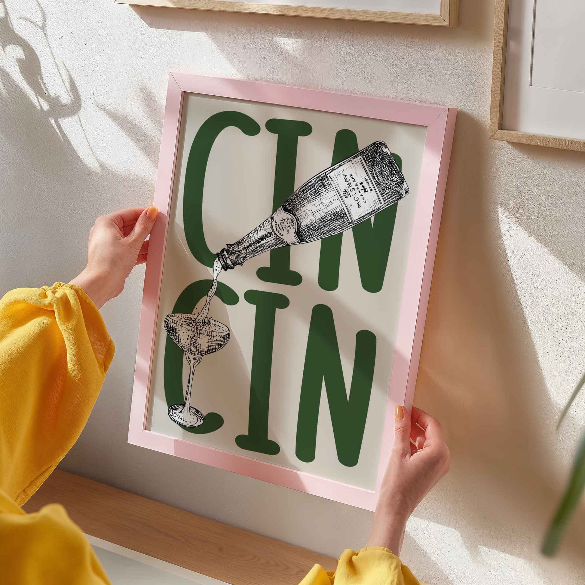 Cin Cin Art Print - Posterami