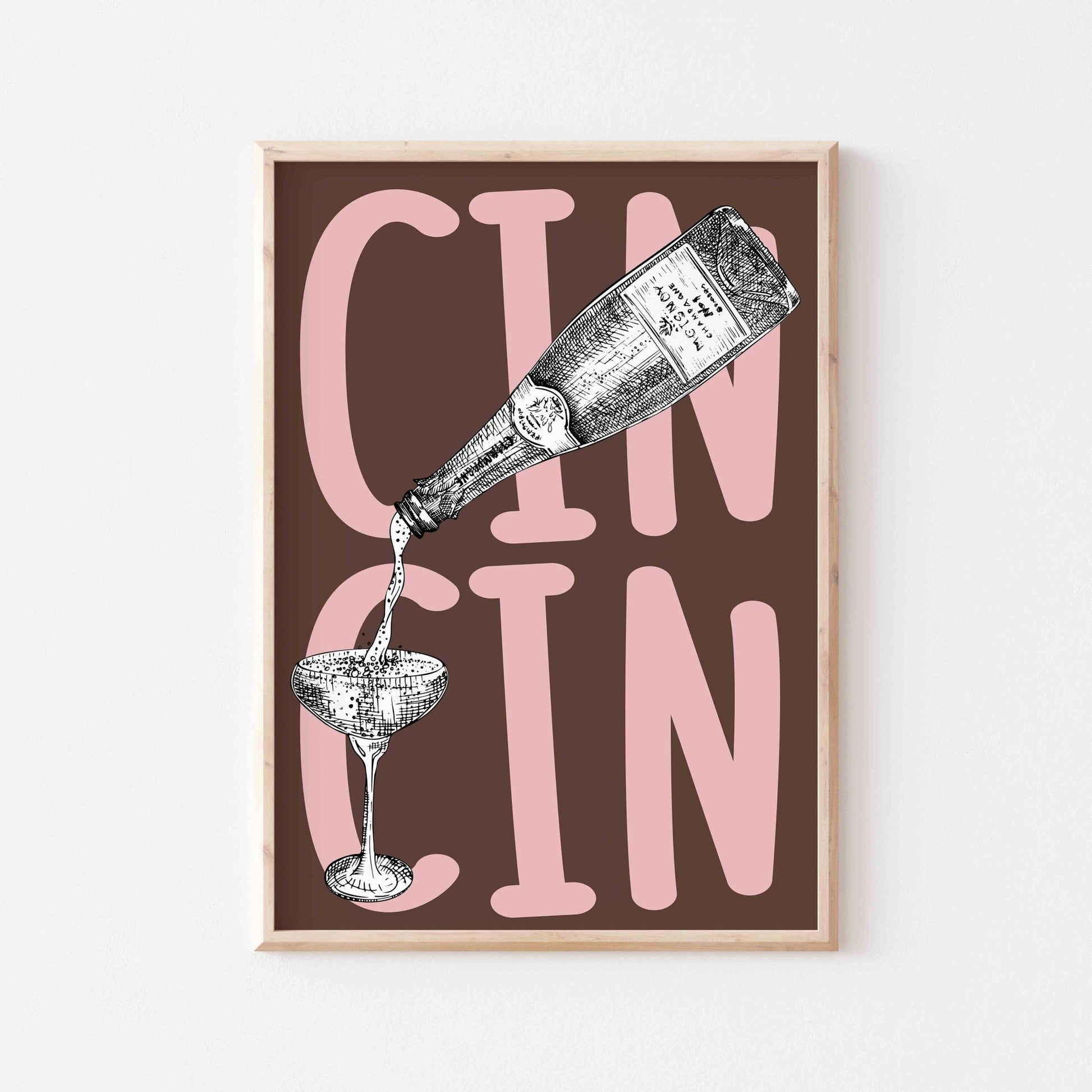 Cin Cin Art Print - Posterami