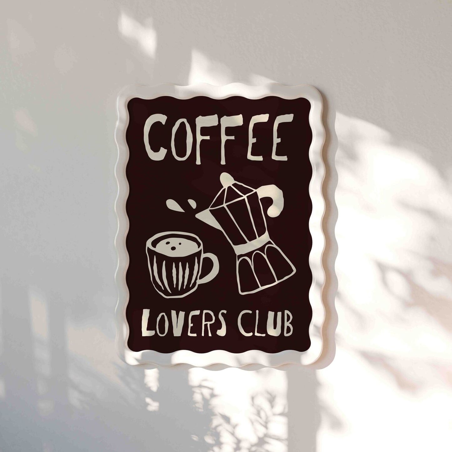 Coffee Lovers Club Art Print - Posterami