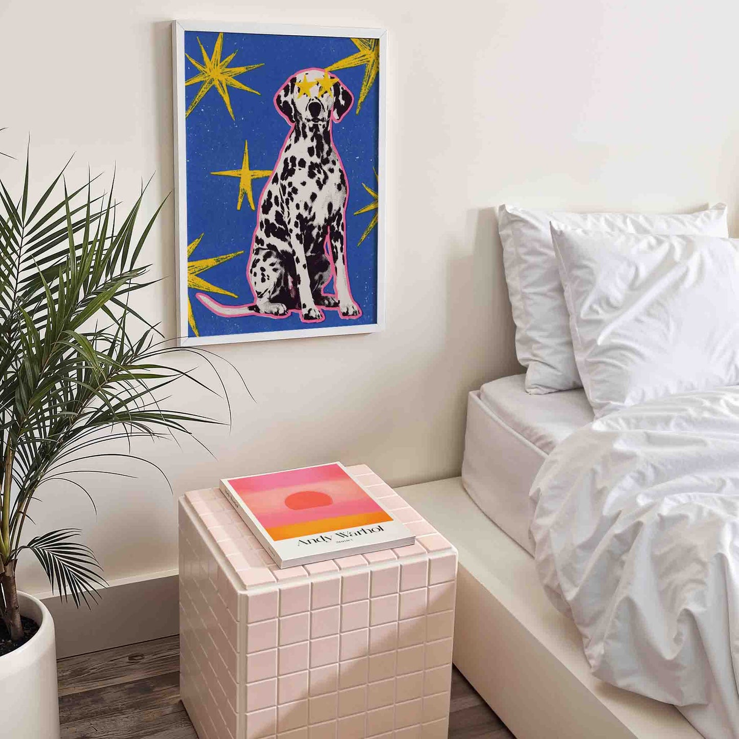 Dalmatian Star Art Print - Posterami