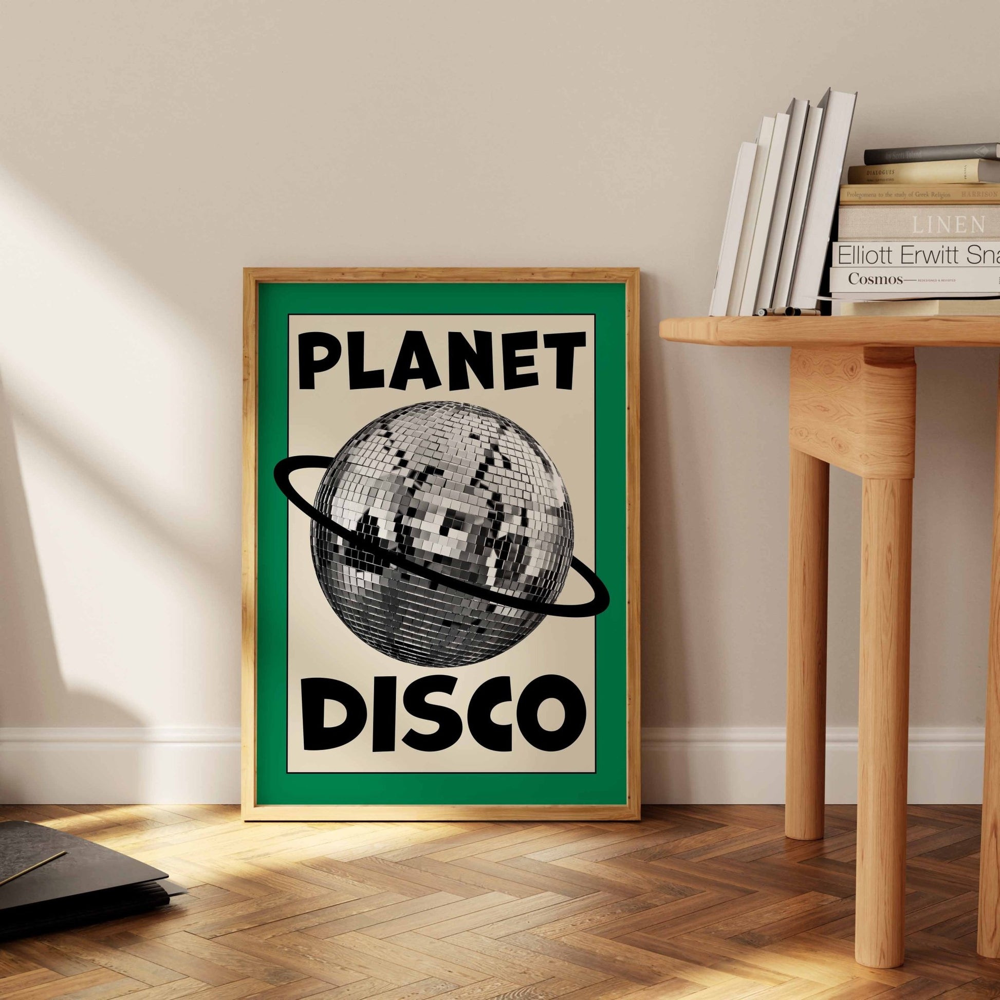 Disco Planet Art Print - Posterami