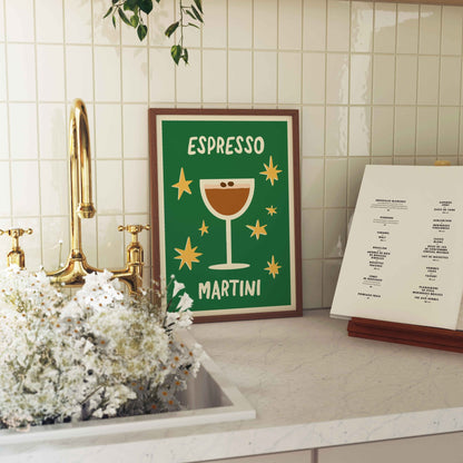Espresso Martini Art Print No. 1 - Posterami