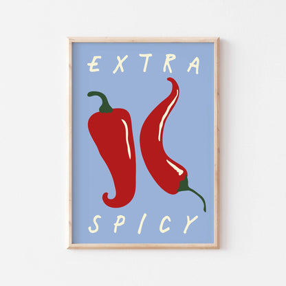 Extra Spicy Art Print - Posterami