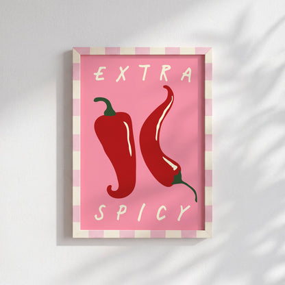 Extra Spicy Art Print - Posterami