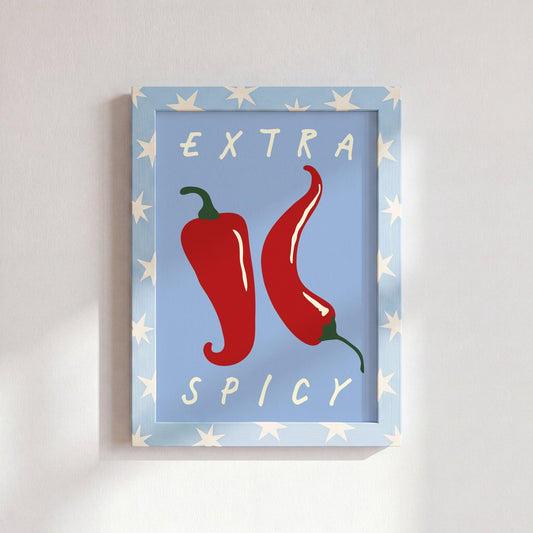 Extra Spicy Art Print - Posterami