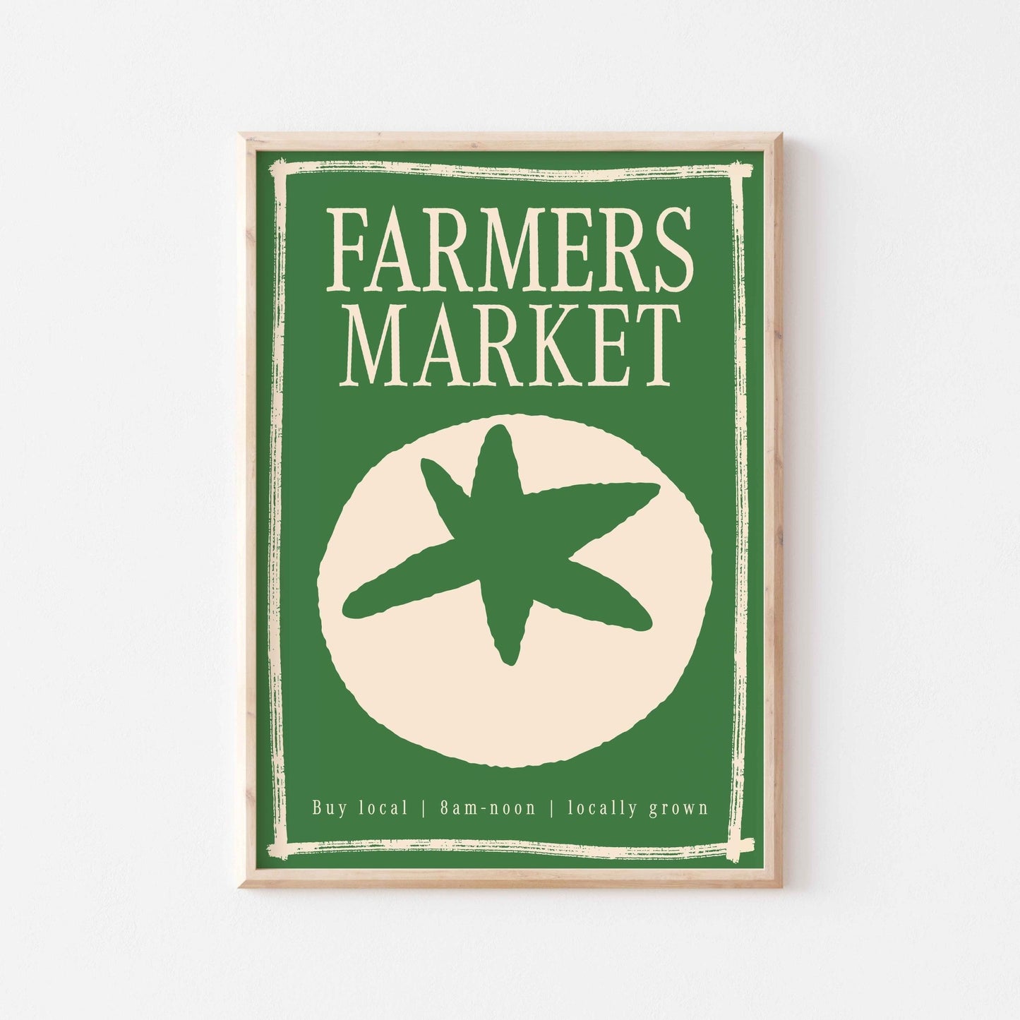 Farmers Market Art Print - Posterami