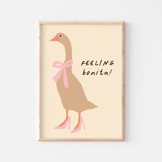 Feeling Bonita Art Print - Posterami