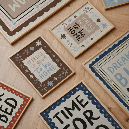 Feels So Good To Be Home Art Print - Posterami