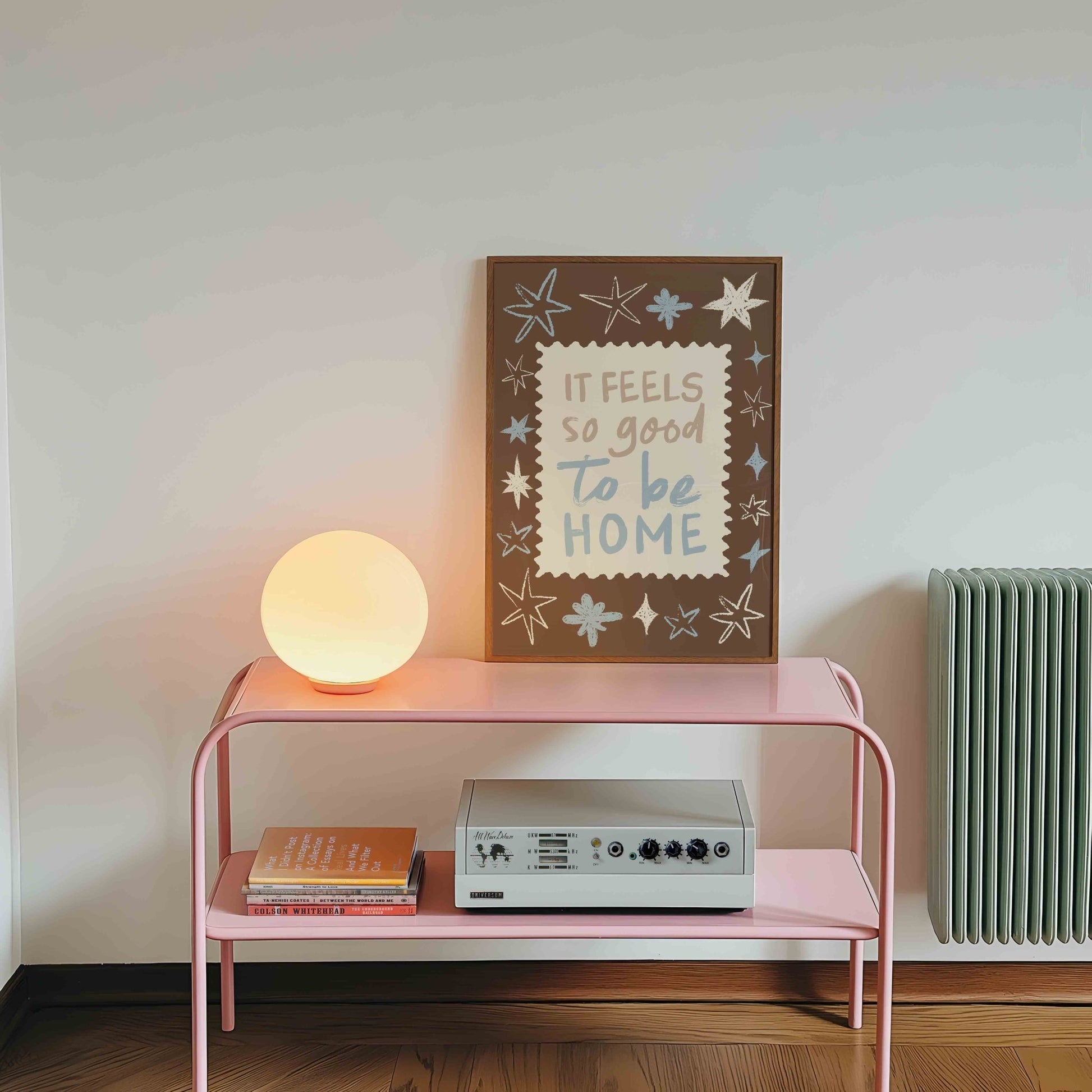 Feels So Good To Be Home Art Print - Posterami