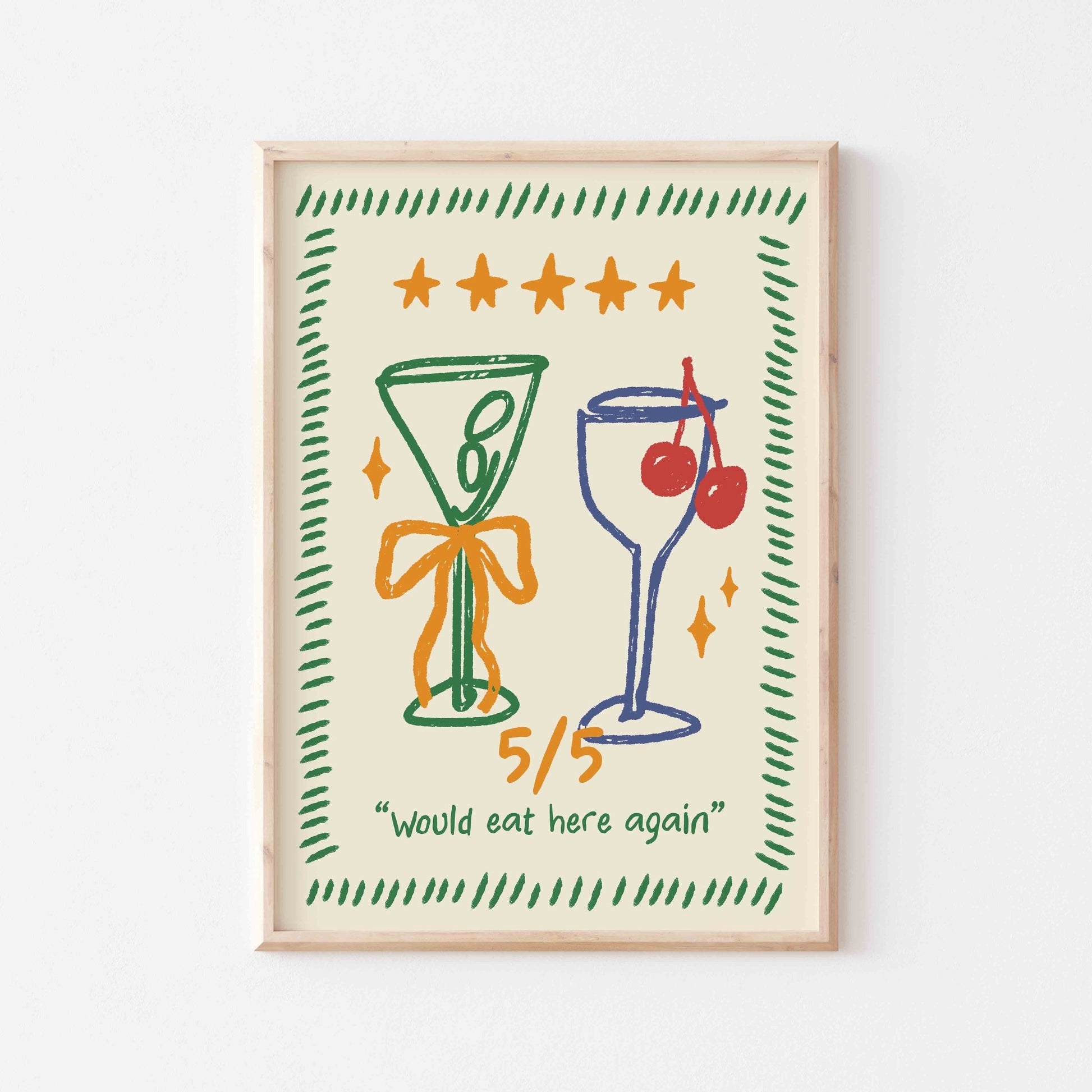 Five Star Service Art Print - Posterami