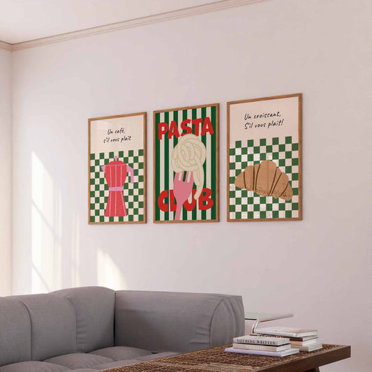 Food Lover Print Set of 3 - Posterami