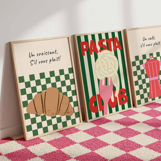 Food Lover Print Set of 3 - Posterami