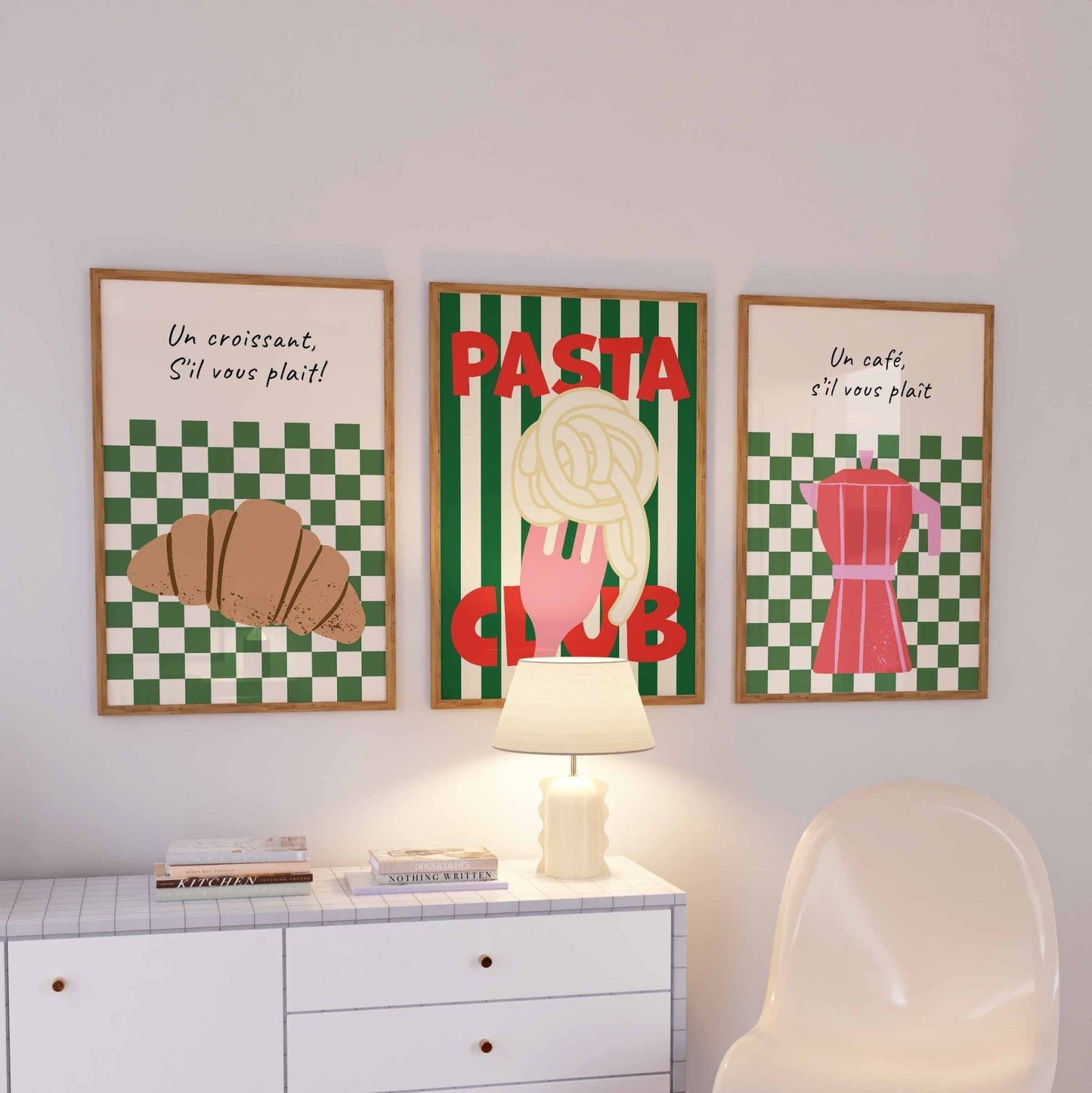 Food Lover Print Set of 3 - Posterami
