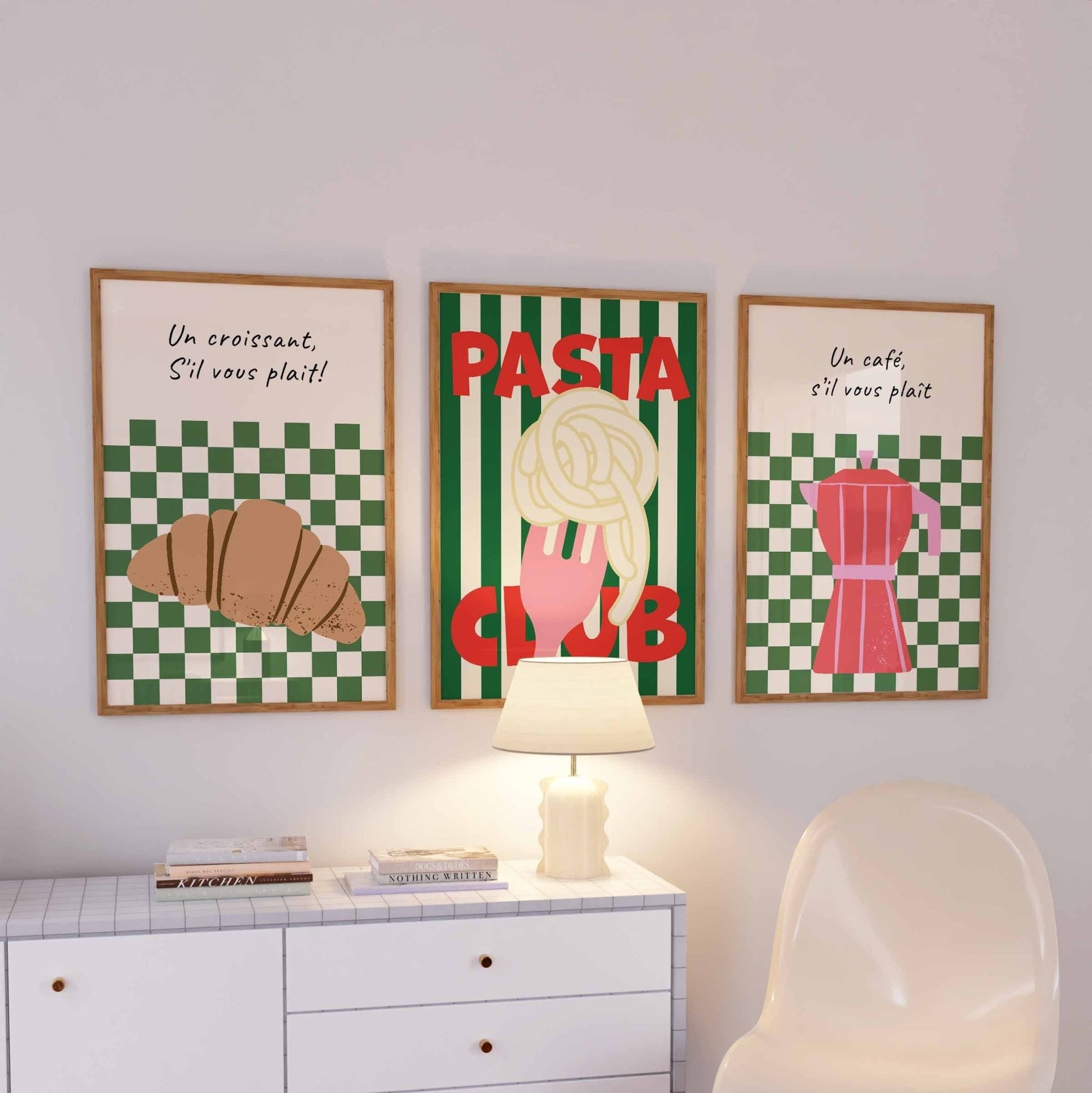 Food Lover Print Set of 3 - Posterami