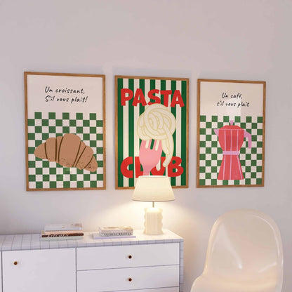 Food Lover Print Set of 3 - Posterami