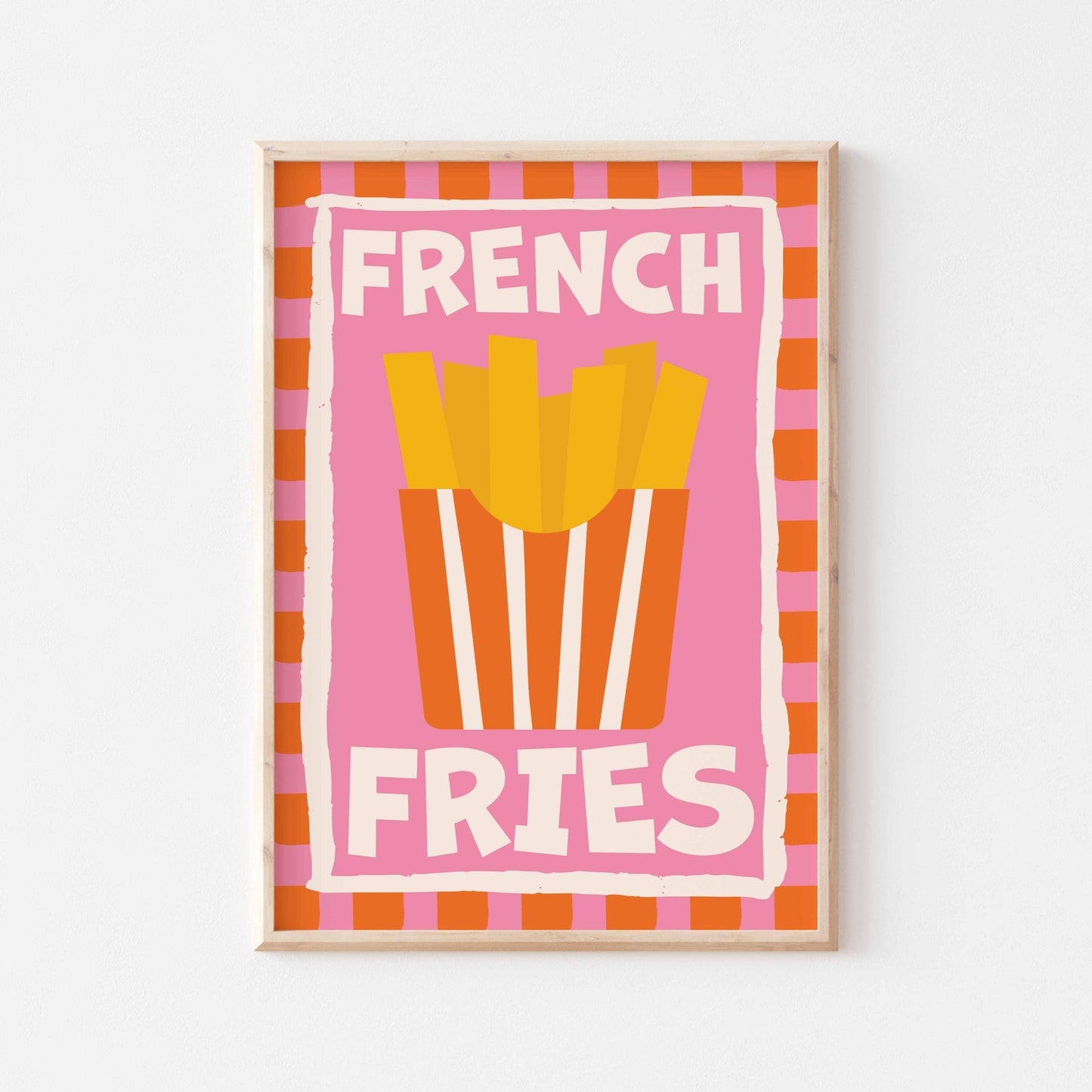 French Fries Art Print - Posterami