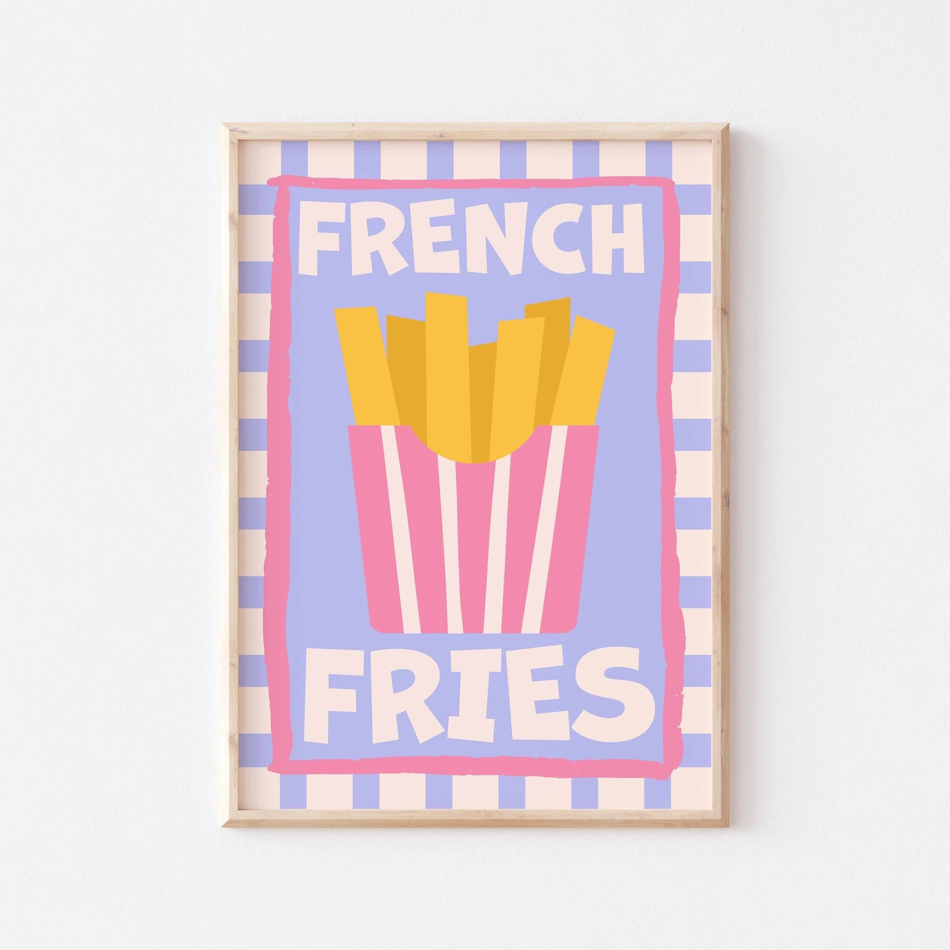 French Fries Art Print - Posterami