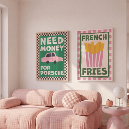 French Fries Art Print - Posterami