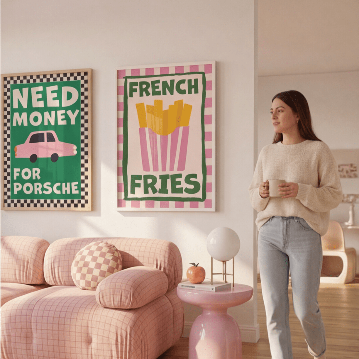 French Fries Art Print - Posterami