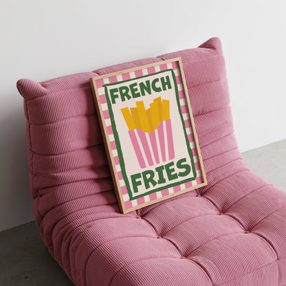 French Fries Art Print - Posterami