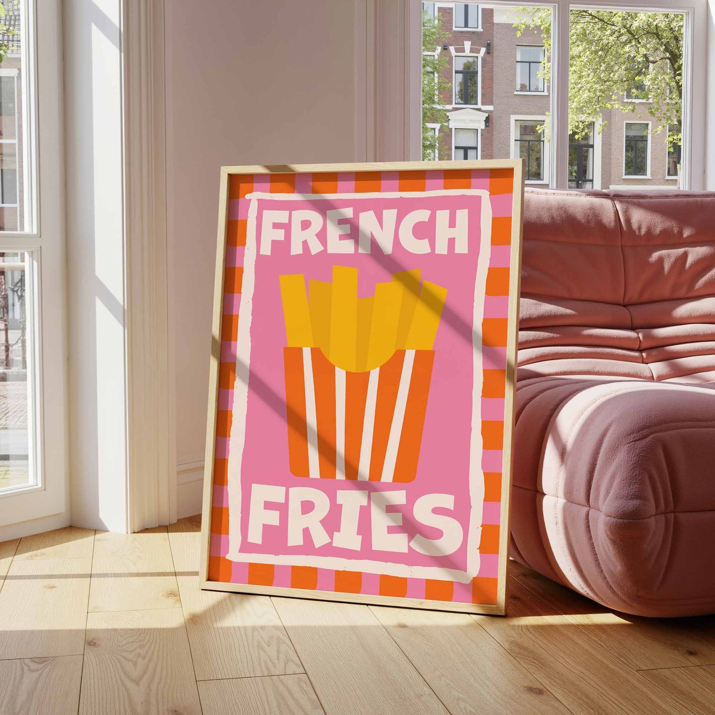French Fries Art Print - Posterami