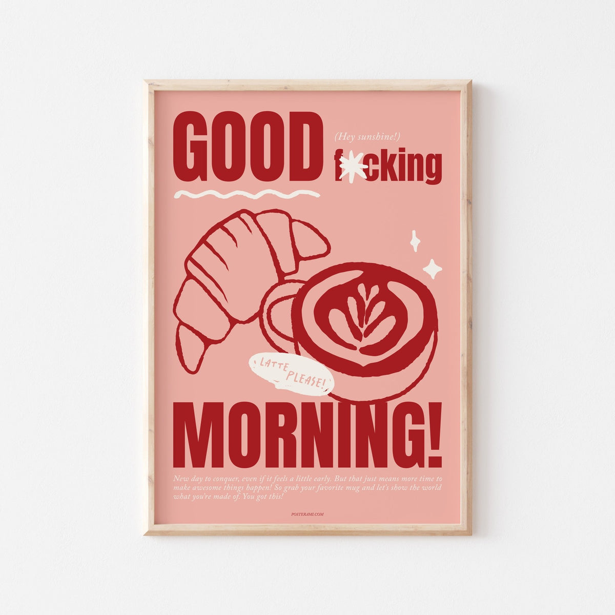 Good Morning Art Print – Posterami