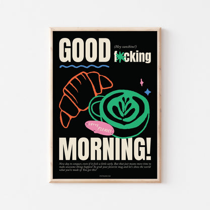 Good Morning Art Print - Posterami