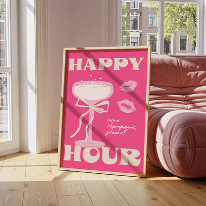 Happy Hour Art Print No. 1 - Posterami