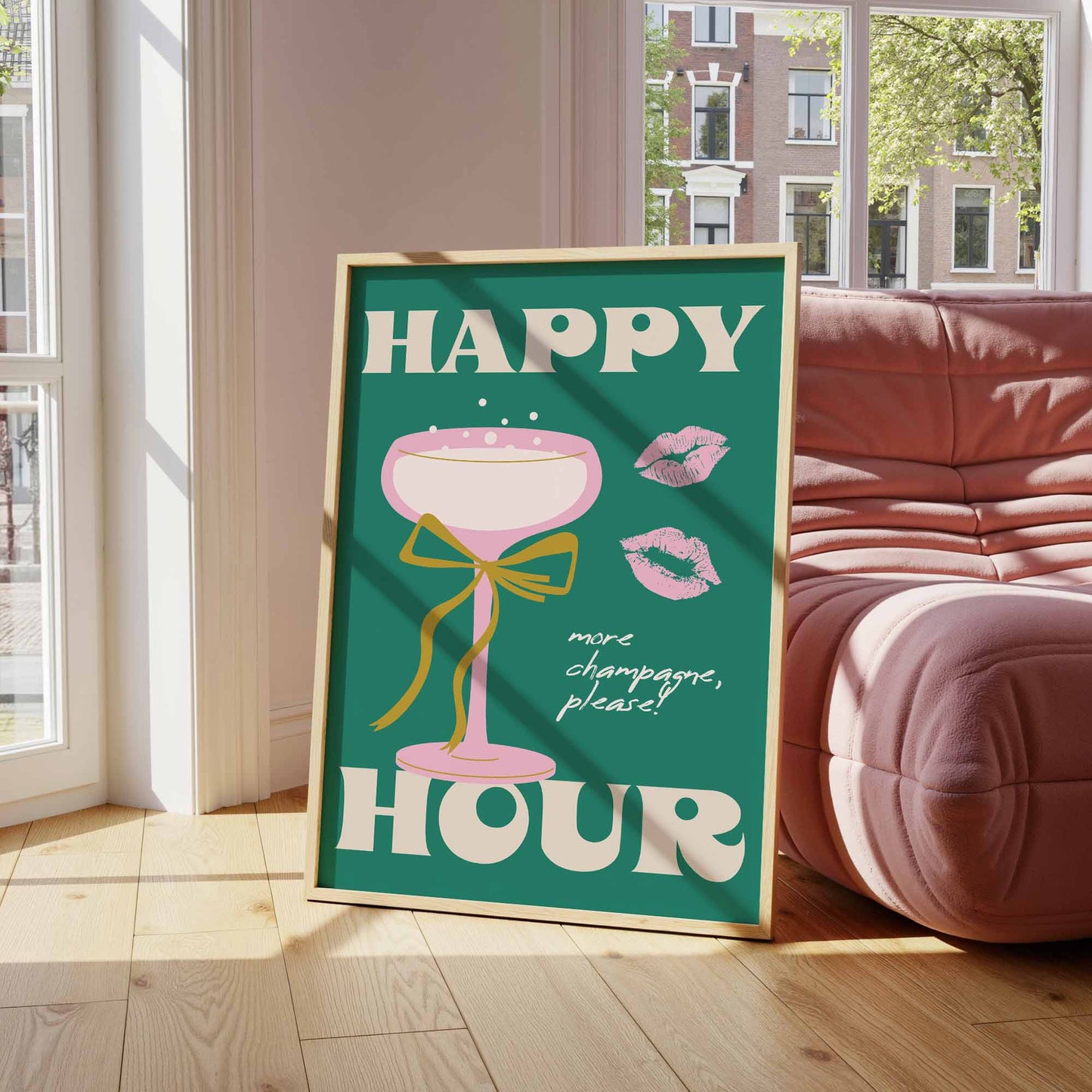Happy Hour Art Print No. 2 - Posterami