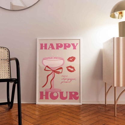 Happy Hour Art Print No. 3 - Posterami