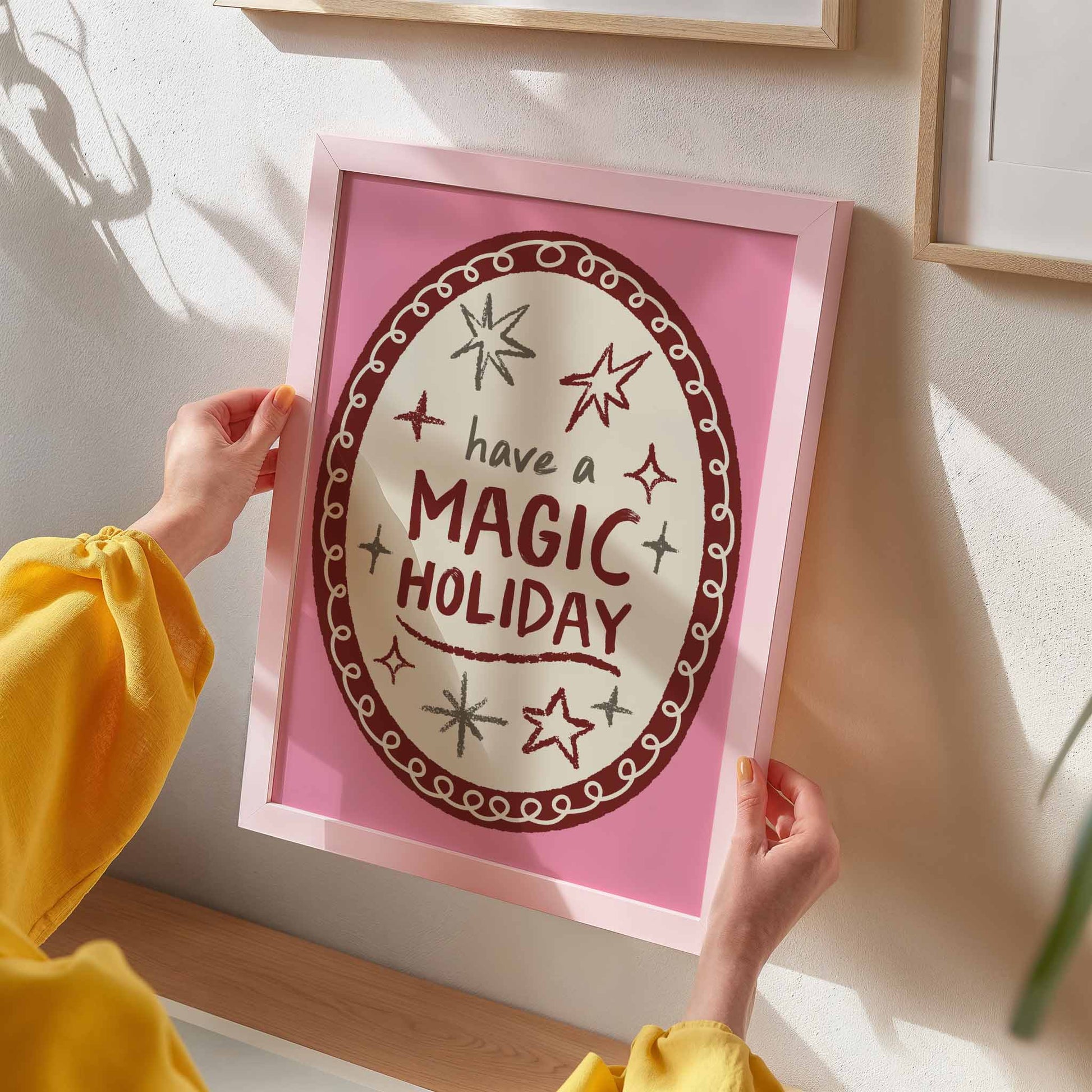 Have A Magic Holiday Art Print - Posterami