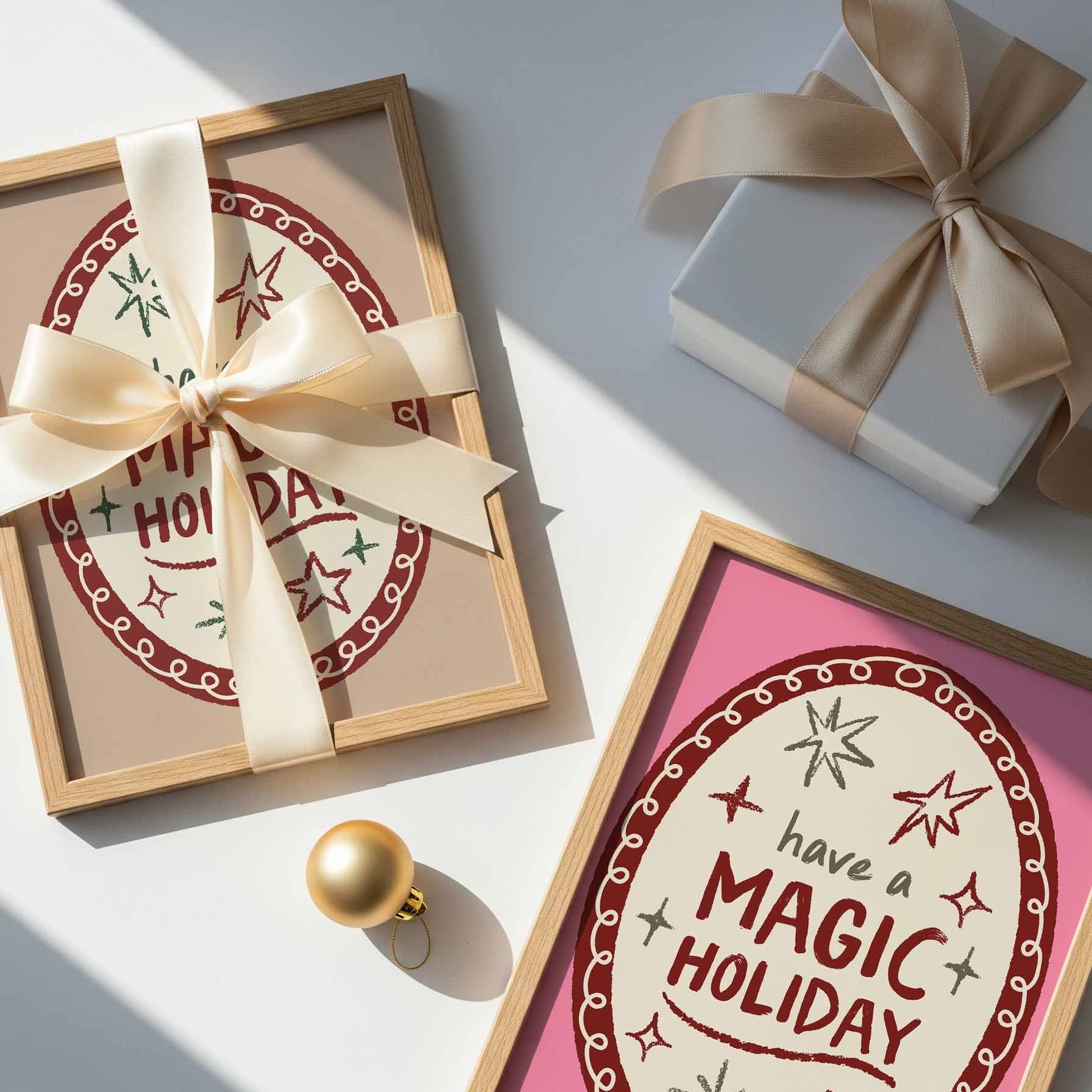 Have A Magic Holiday Art Print - Posterami