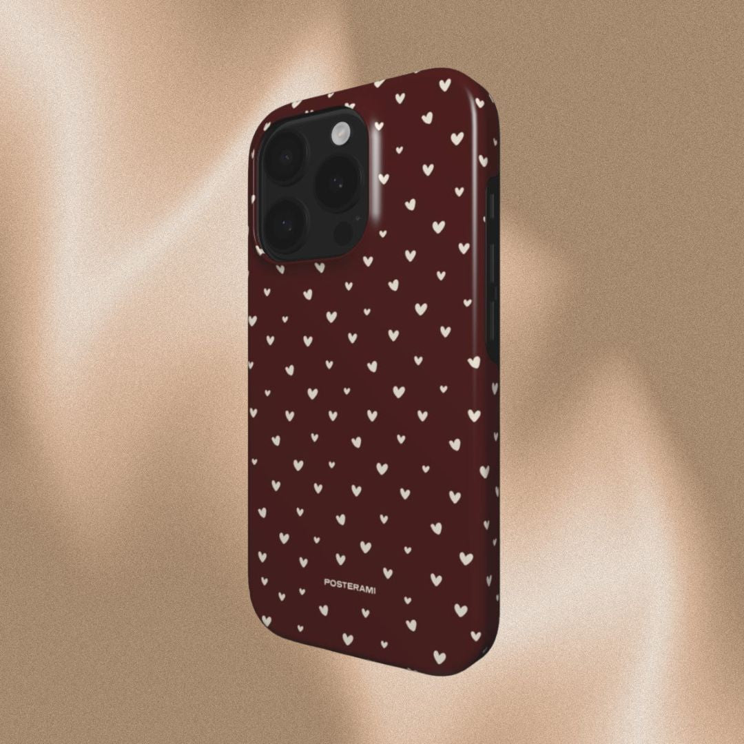 Hearts Tough Phone Case - Posterami