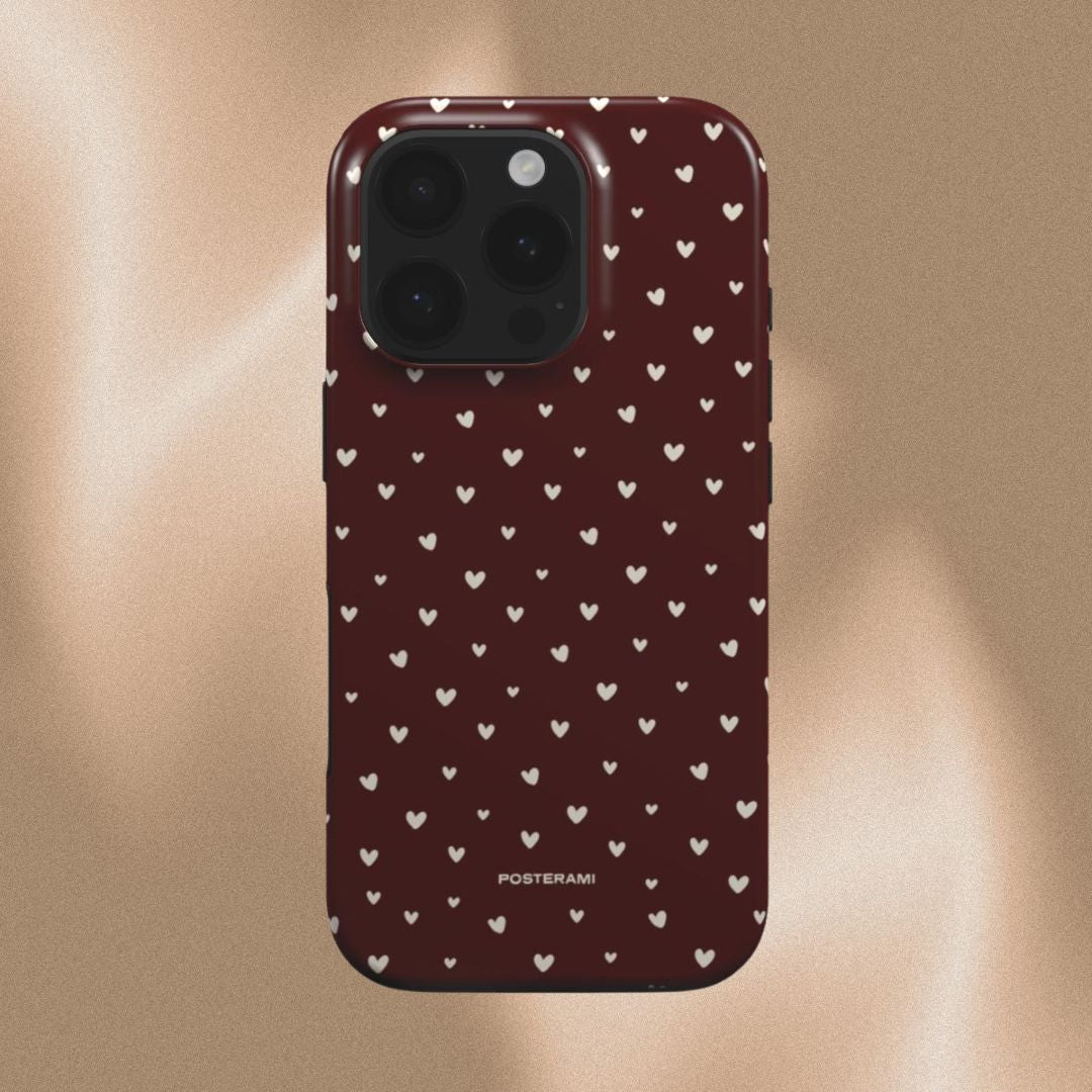 Hearts Tough Phone Case - Posterami