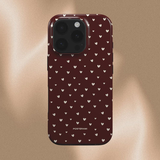Hearts Tough Phone Case - Posterami