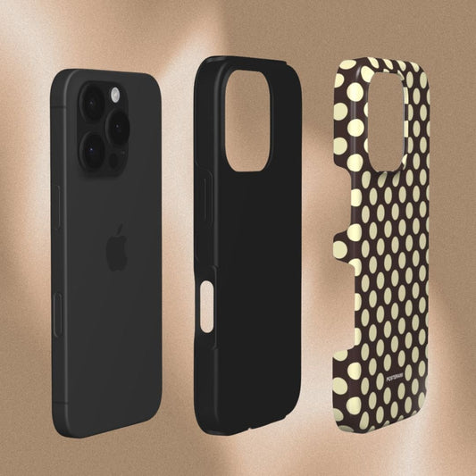 Honey Polka Tough Phone Case - Posterami