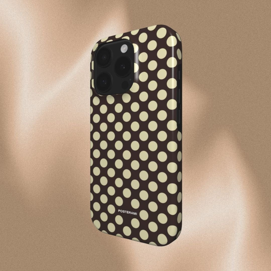 Honey Polka Tough Phone Case - Posterami