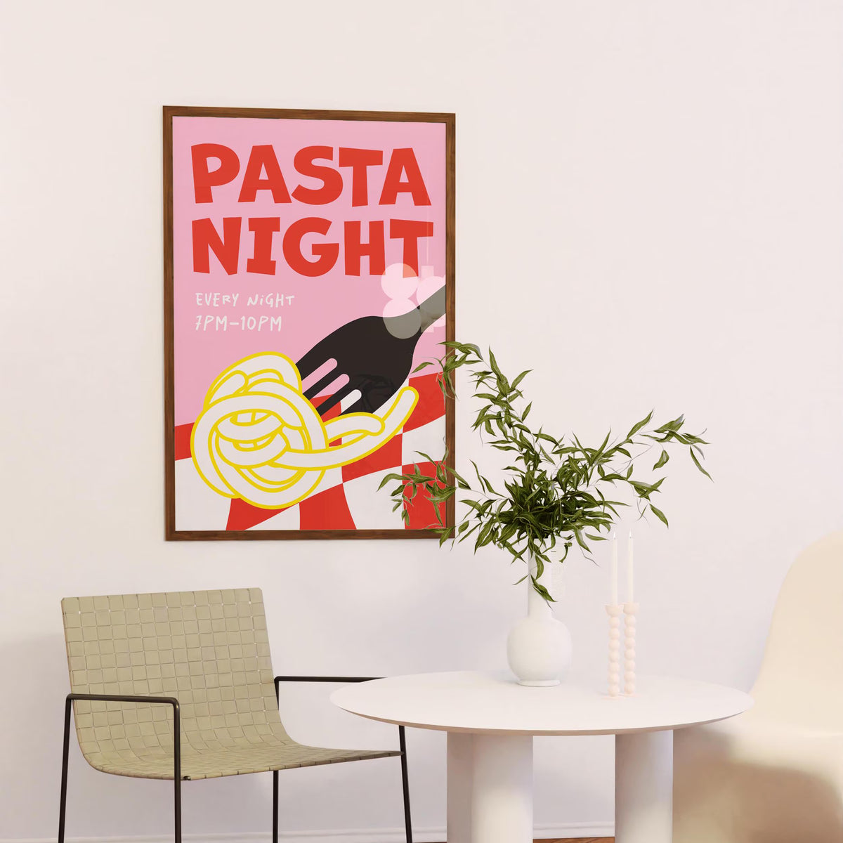 Impression artistique « Nuit des pâtes »