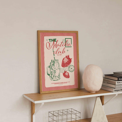 Impression d'art du Matcha Club