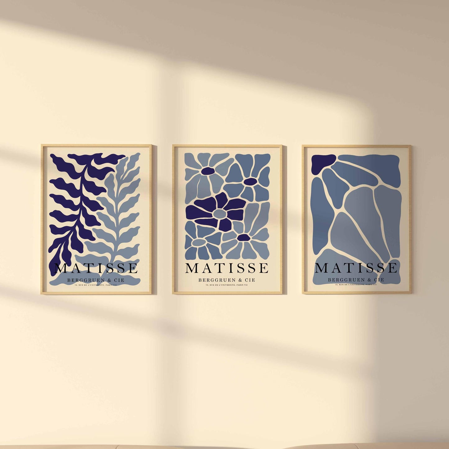 Matisse Print Set of 3 No. 22