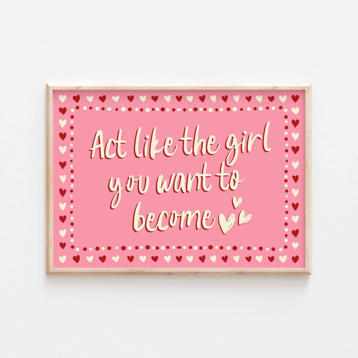 It Girl Art Print - Posterami