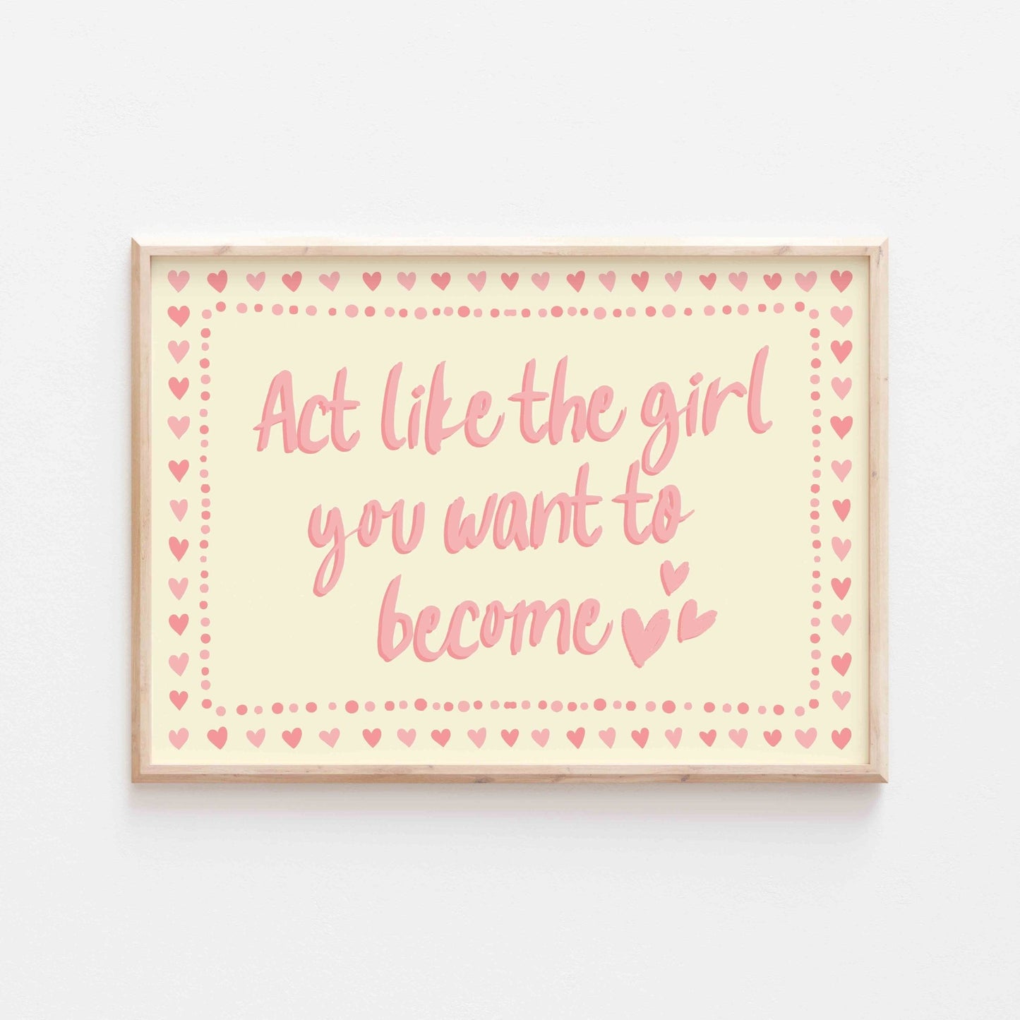 It Girl Art Print - Posterami