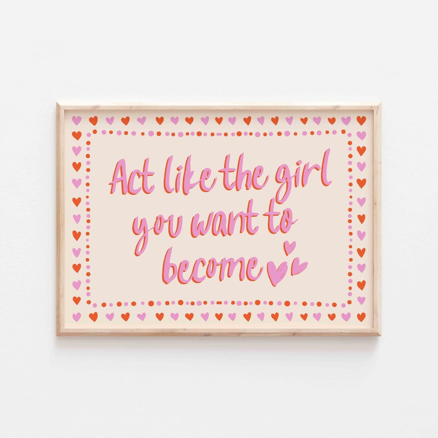 It Girl Art Print - Posterami