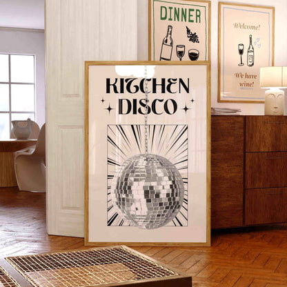 Kitchen Disco Art Print No. 1 - Posterami