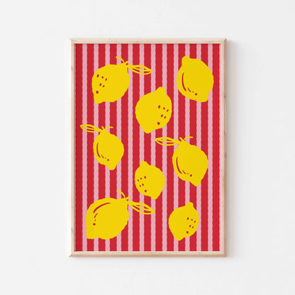 Lemons Art Print - Posterami