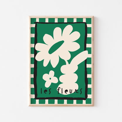 Les Fleurs Art Print - Posterami