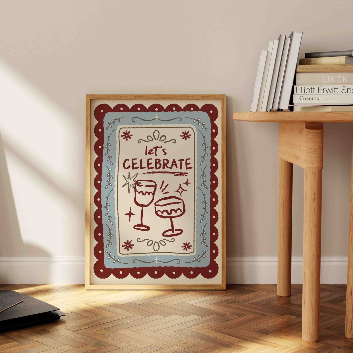 Let's Celebrate Art Print - Posterami