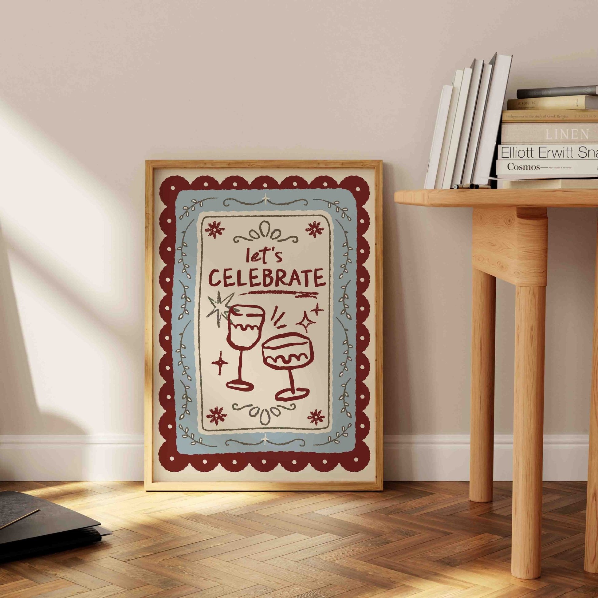 Let's Celebrate Art Print - Posterami