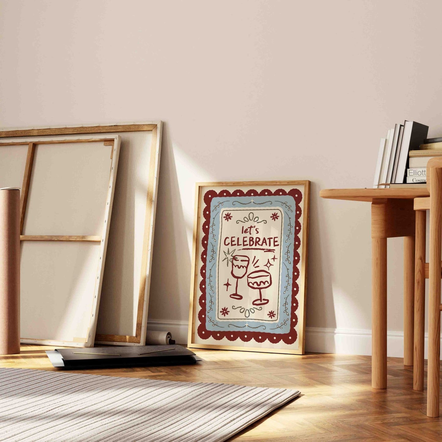 Let's Celebrate Art Print - Posterami