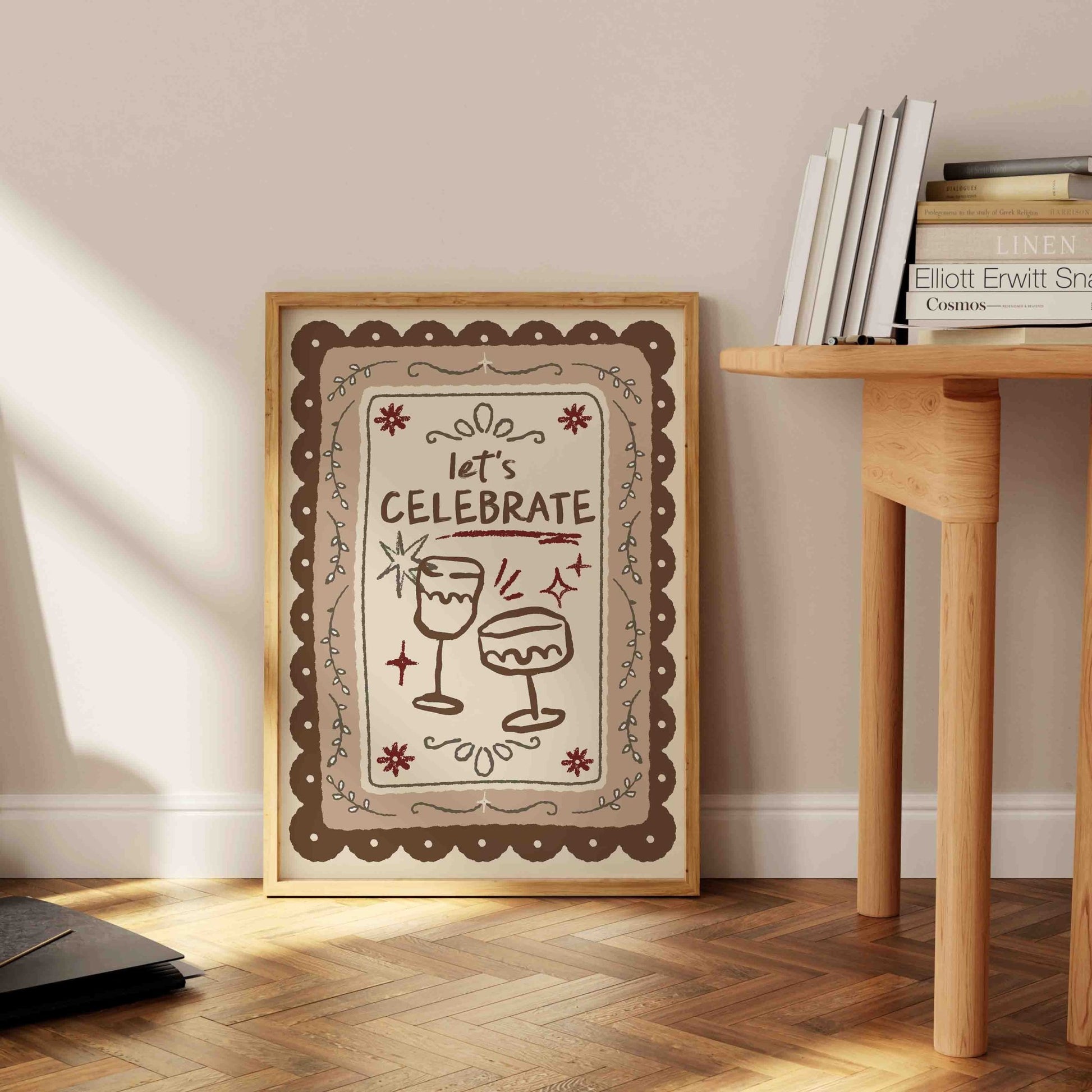 Let's Celebrate Art Print - Posterami